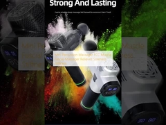 미니 퍼커션 마사저 FCC 근육 Fascial 마사저 통증 완화 경직