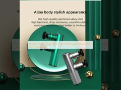 이중 헤드 스마트 패시아 총 8 마사지 부착자 미니 패시아 총