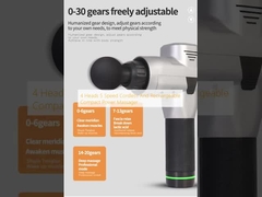 4 헤드 5 스피드 코드리스 및 재충전 가능한 컴팩트 파워 마사저