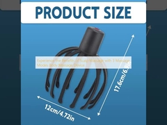 3가지 마사지 모드로 두피 마사지의 장점을 경험하세요