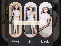 접이식 마사지 패드 30 마사지 머리와 난방으로 최고의 마사지 경험을 얻으십시오.