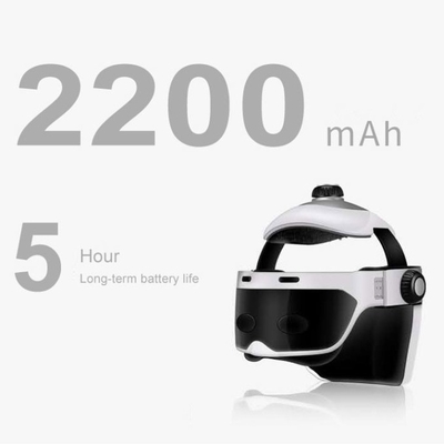 품질  30 Minutes Head Massager Helmet White Electric Scalp Massager Helmet 공장