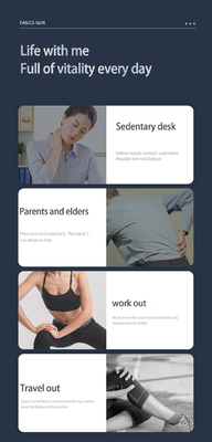 단 머리 진동 근육 마사저 ROHS 마사지 총