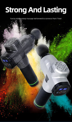 5단계 타악기 마사저 60DB 무선 깊은 조직 마사지 총