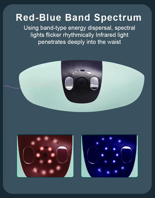 맞춤형 색상 로고 110V-240V 전원 원자 전기 허리 마사저