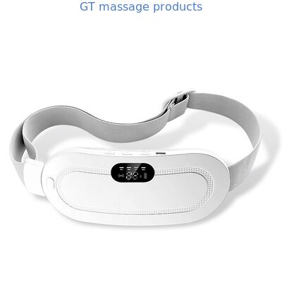 흰색 분홍색 디지털 디스플레이 월경 히팅 패드 - 불편함을 완화하기 위해 분홍색 복부 마사지 벨트